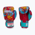 Guanti da boxe rossi hawaiani YOKKAO 3