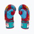 Guanti da boxe rossi hawaiani YOKKAO 4