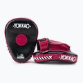 Dischi da allenamento YOKKAO Focus Mitts Open nero/cerise 4
