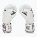 Guanti da boxe da uomo YOKKAO Stadium bianco 4