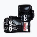 Guantoni da boxe da uomo YOKKAO Stadium Lace Up nero