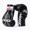 Guantoni da boxe da uomo YOKKAO Stadium Lace Up nero 2