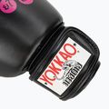 Guanti da boxe da uomo YOKKAO Wax nero 7