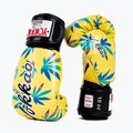 Guanti da boxe da uomo YOKKAO Wax giallo 2