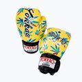 Guanti da boxe da uomo YOKKAO Wax giallo 4