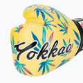 Guanti da boxe da uomo YOKKAO Wax giallo 6
