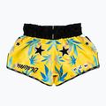 Pantaloncini da allenamento da uomo YOKKAO Wax CarbonFit giallo 2