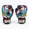Guanti da boxe da uomo YOKKAO Flames nero 2