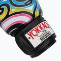 Guanti da boxe da uomo YOKKAO Flames nero 6