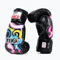 Guanti da boxe da uomo YOKKAO Flames nero 8