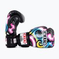 Guanti da boxe da uomo YOKKAO Flames nero 9