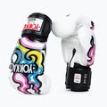 Guanti da boxe da uomo YOKKAO Flames bianco 2