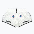 Pantaloncini da allenamento da uomo YOKKAO East Club Fight bianco 2
