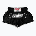 Pantaloncini da allenamento da uomo YOKKAO Lettering Fight nero