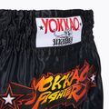 Pantaloncini da allenamento uomo YOKKAO Fighter KO Muay Thai black 4