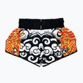 Pantaloncini da allenamento da uomo YOKKAO Dragon Muay Thai black/white 6