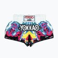 Pantaloncini da allenamento da uomo YOKKAO Tiger Family Muay Thai white
