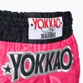 Pantaloncini da allenamento da uomo YOKKAO Original Muay Thai magenta 4