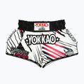 Pantaloncini da allenamento da uomo YOKKAO Power Muay Thai white
