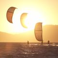 Airush One V2 ardesia/teal kitesurfing kite 3