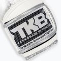 Guantoni da boxe Top King Muay Thai Super Star Air Snake bianco/argento 5