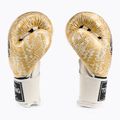 Guantoni da boxe Top King Muay Thai Super Star Air Snake bianco/oro 3