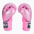 Guantoni da boxe Top King Muay Thai Super Star Air rosa/argento 4