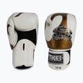 Top King Muay Thai Empower guanti da boxe bianchi
