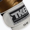 Top King Muay Thai Empower guanti da boxe bianchi 5