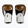 Guantoni da boxe Top King Muay Thai Empower bianco/oro 3