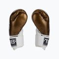 Guantoni da boxe Top King Muay Thai Empower bianco/oro 4