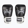 Guantoni da boxe Top King Muay Thai Empower Air bianco/argento 2