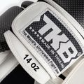 Guantoni da boxe Top King Muay Thai Empower Air bianco/argento 5