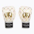 Guanti da boxe Top King Boxing Chain bianco/oro