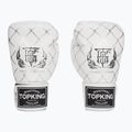 Guanti da boxe Top King Boxing Chain bianco/argento 2
