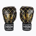 Guanti a catena Top King Boxing nero/oro