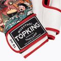 Guanti da boxe Top King Boxing Culture bianco/rosso TKBGCT-1C1 4