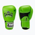 Guantoni da boxe verdi Top King Muay Thai Ultimate Air