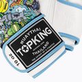 Guanti da boxe Top King Boxing Culture bianco/blu 4