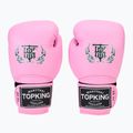 Guantoni da boxe rosa Top King Muay Thai Super Air