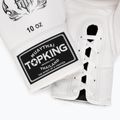 Guanti da boxe bianchi Top King Muay Thai Pro 5