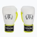 Guanti da boxe Top King Boxing Reborn bianco/giallo