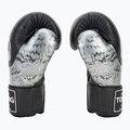 Guanti da boxe Top King Muay Thai Power Snake nero/argento 4