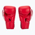 Guanti da boxe Top King Muay Thai Power Snake rosso/argento 3