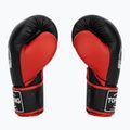 Top King Reborn Guantoni da boxe in pelle nera/rossa 3