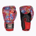 Guanti da boxe Top King Boxing Wild Tiger nero/rosso