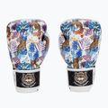 Guanti da boxe Top King Boxing Wild Tiger bianco/nero