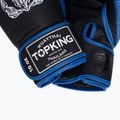 Top King Reborn Guantoni da boxe in pelle nera/blu 5