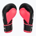 Top King Reborn Guantoni da boxe in pelle nera/rosa 3