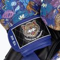 Guanti da boxe Top King Boxing Wild Tiger nero/blu 4
